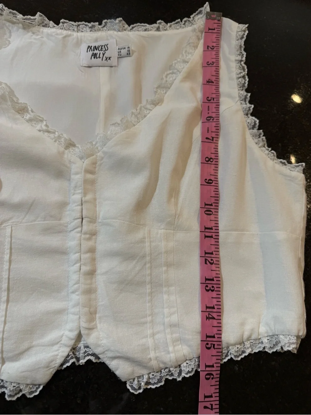 Princess Polly sleeveless white